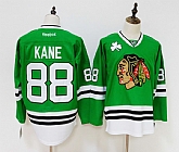 Chicago Blackhawks 88 Patrick Kane Green Reebok Jersey,baseball caps,new era cap wholesale,wholesale hats